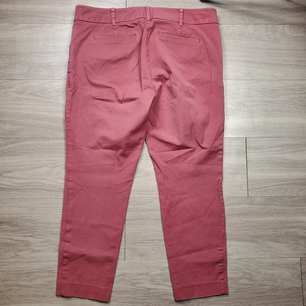New York & Company Slim Ankle Jeans - Rosewood Jeggings Womans Size 12